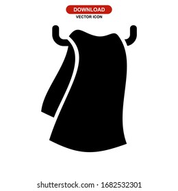 towel icon or logo isolated sign symbol vector illustration - high quality black style vector icons
