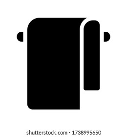 towel  icon or logo isolated sign symbol vector illustration - high quality black style vector icons
