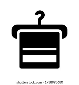 towel  icon or logo isolated sign symbol vector illustration - high quality black style vector icons
