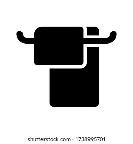 towel  icon or logo isolated sign symbol vector illustration - high quality black style vector icons
