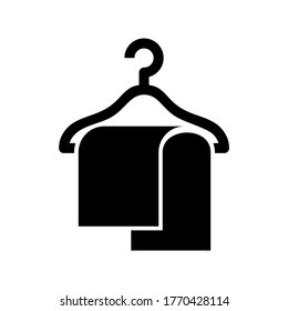towel icon or logo isolated sign symbol vector illustration - high quality black style vector icons
