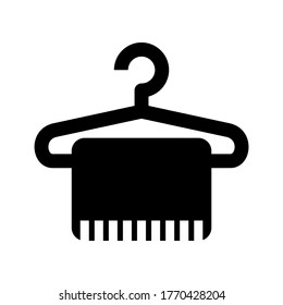 towel icon or logo isolated sign symbol vector illustration - high quality black style vector icons
