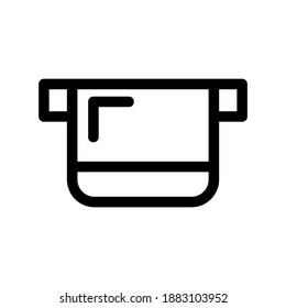 towel icon or logo isolated sign symbol vector illustration - high quality black style vector icons
