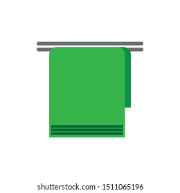 towel icon logo vector design
