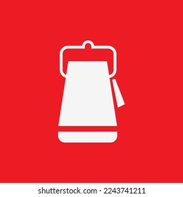 Towel icon on the shelf, graphic resource template, vector illustration.