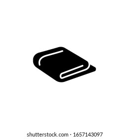 Plantilla de icono de toalla. Ilustración del vector  