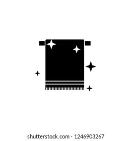 towel icon vector