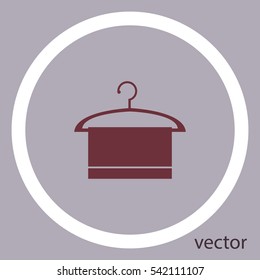 Towel icon, vector design element