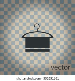 Towel icon, vector design element