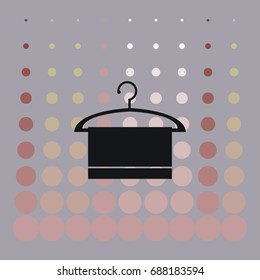 Towel icon, vector design element