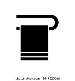 Towel icon vector design template