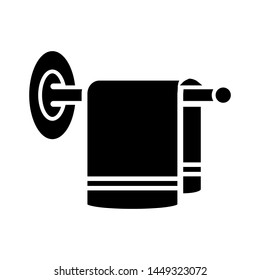 Towel icon vector design template