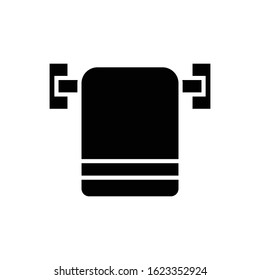 Towel icon vector design template ilustrasi