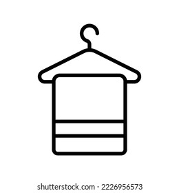 towel icon vector design template in white background