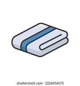 towel icon vector design template in white background