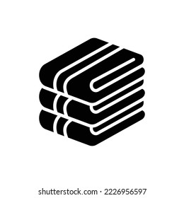 towel icon vector design template in white background