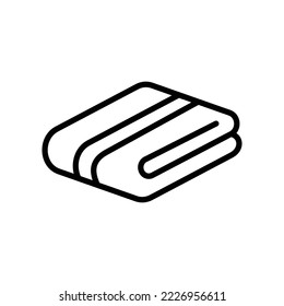 towel icon vector design template in white background