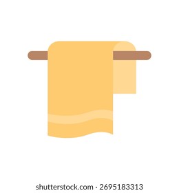 ícone toalha vetor modelo de design