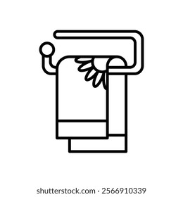 Towel icon vector design templates simple and modern