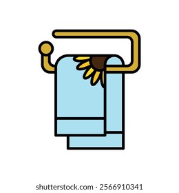 Towel icon vector design templates simple and modern