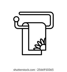 Towel icon vector design templates simple and modern