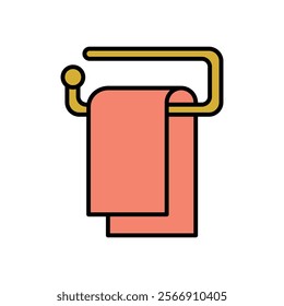 Towel icon vector design templates simple and modern