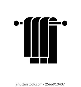 Towel icon vector design templates simple and modern
