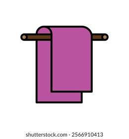 Towel icon vector design templates simple and modern