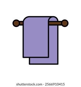 Towel icon vector design templates simple and modern