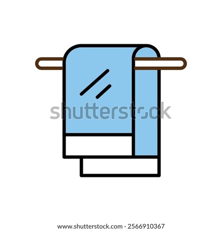 Towel icon vector design templates simple and modern