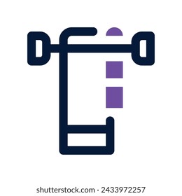 towel icon. vector dual tone icon for your website, mobile, presentation, and logo design.