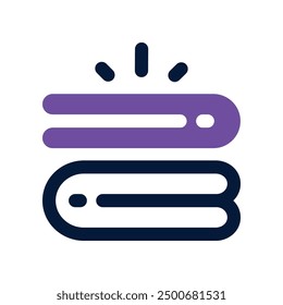 towel icon. vector dual tone icon for your website, mobile, presentation, and logo design.