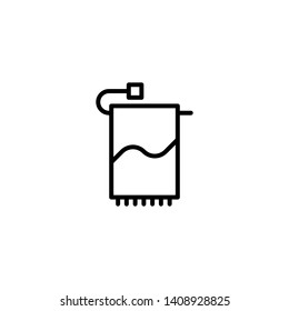 towel icon vector eps flat design
