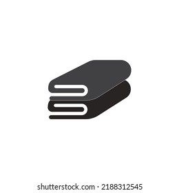 Towel icon, vector illustration simple design
