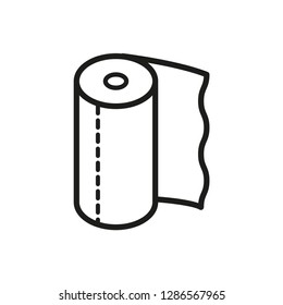 Towel icon vector style trendy