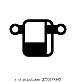 Towel Icon Vector Symbol Design Illustration