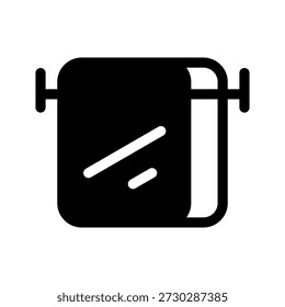 Handtuchsymbol Vektor Symbol Design Illustration