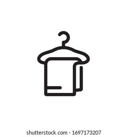 Vektorillustration-Symbol für Handtuchsymbol
