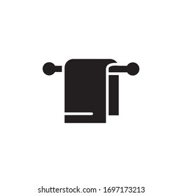 towel icon vector symbol template