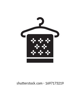 towel icon vector symbol template