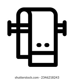 icono de toalla para tu sitio web, móvil, presentación y diseño de logotipo.