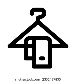 towel icon for your website, mobile, presentation, and logo design.