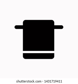 Towel icon,vector illustration. Flat design style. vector towel icon illustration isolated on White background, towel icon Eps10. towel icons graphic design vector symbols.