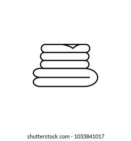 towel line icon