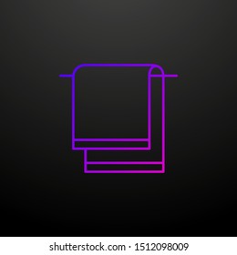 Towel nolan icon. Elements of cleaning set. Simple icon for websites, web design, mobile app, info graphics