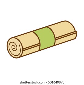 towel spa isolated icon vector illustration design