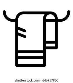 Towel Vector Icon