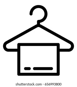 Towel Vector Icon