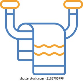 Towel Vector Icon. Can Be Used For Printing, Mobile And Web Applications.