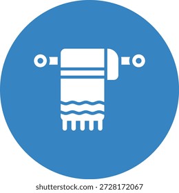 Ilustração de design de ícone de vetor de toalha